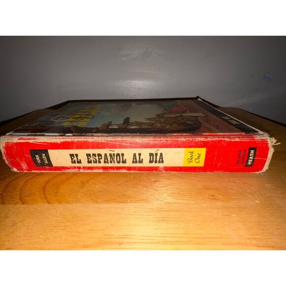 El Español Al Día Book One Hardcover Spanish Language Textbook 1956 Laurel Turk - Picture 2 of 16